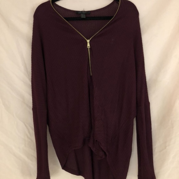 Oversized zippered sweater - Picture 3 of 3